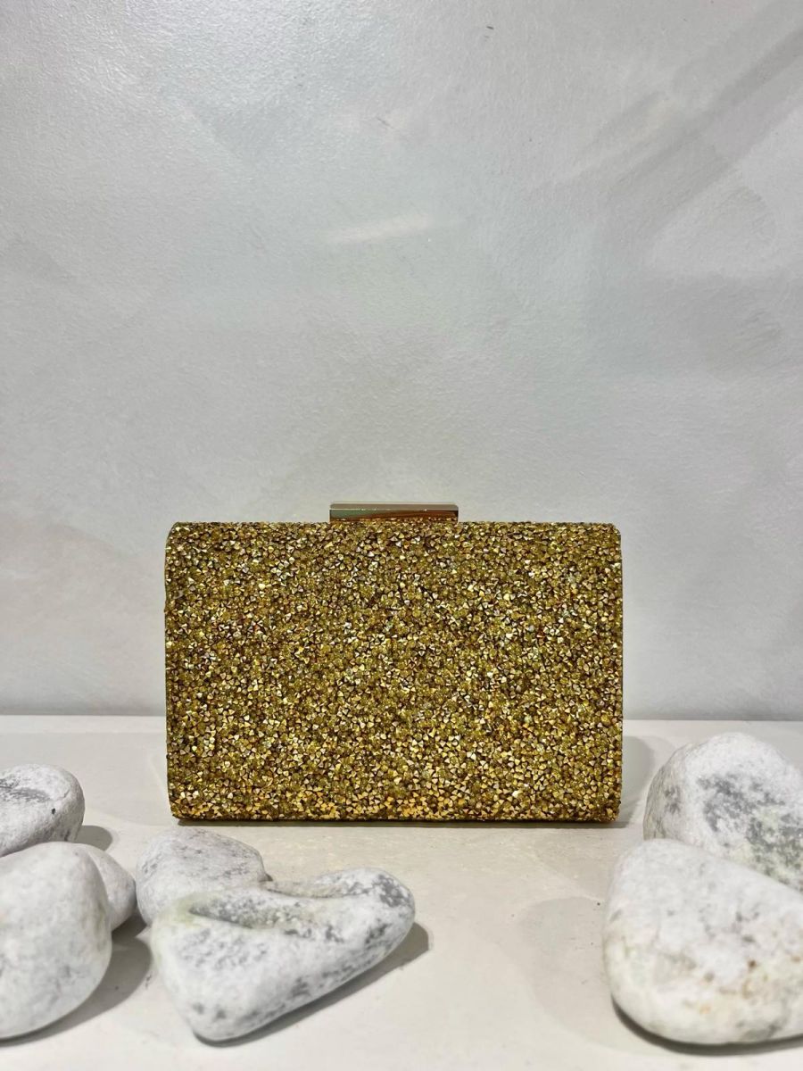 ANNA CECERE - Clutch oro