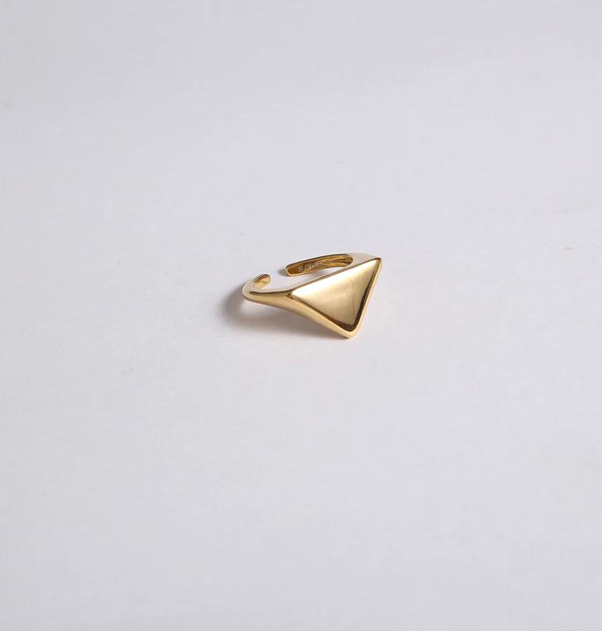 GLAMORIZE- Anello triangle oro