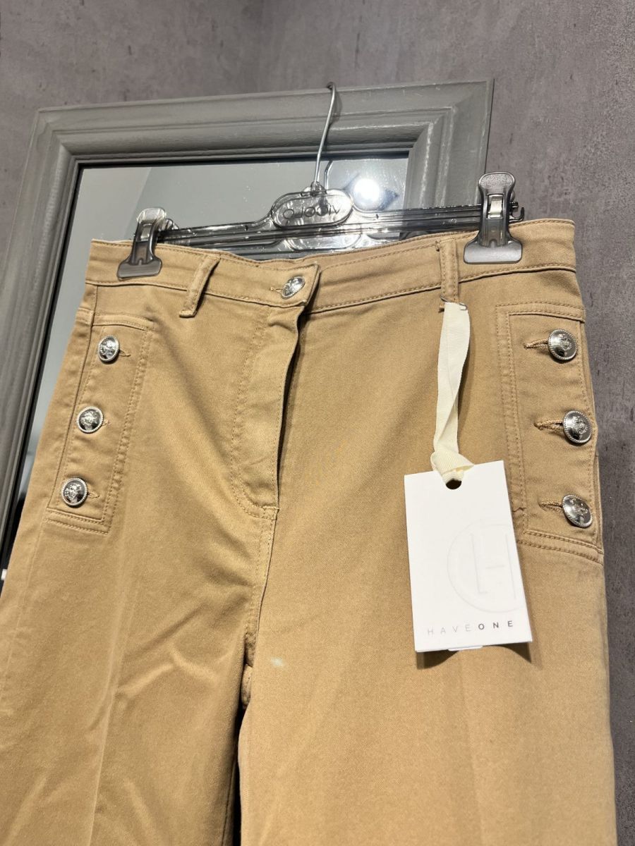 Pantalone flare desert