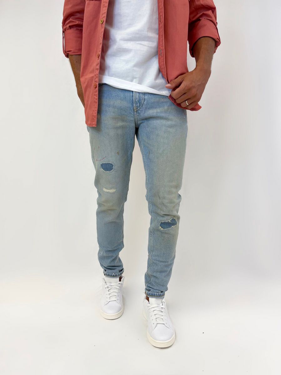 Jeans super slim fit - Blauw moons