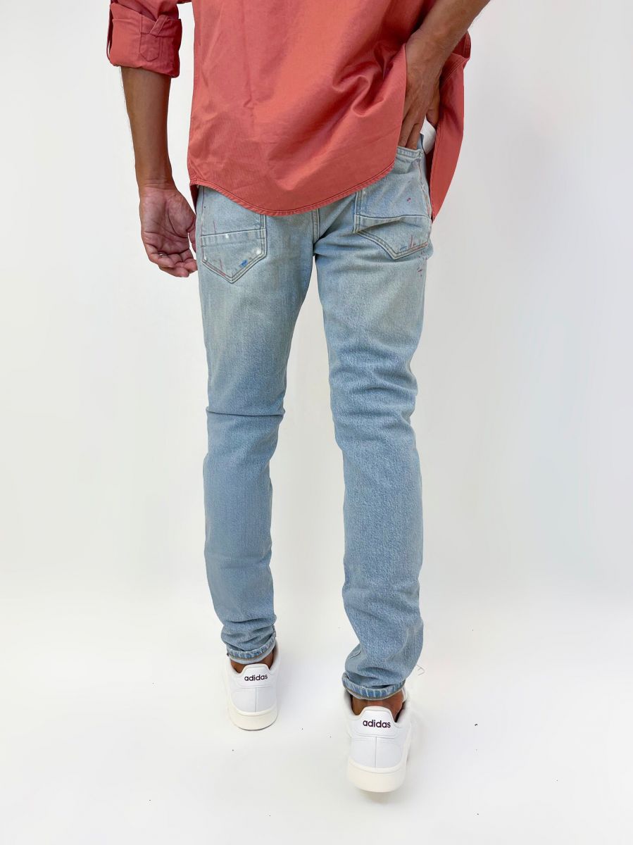 Jeans super slim fit - Blauw moons