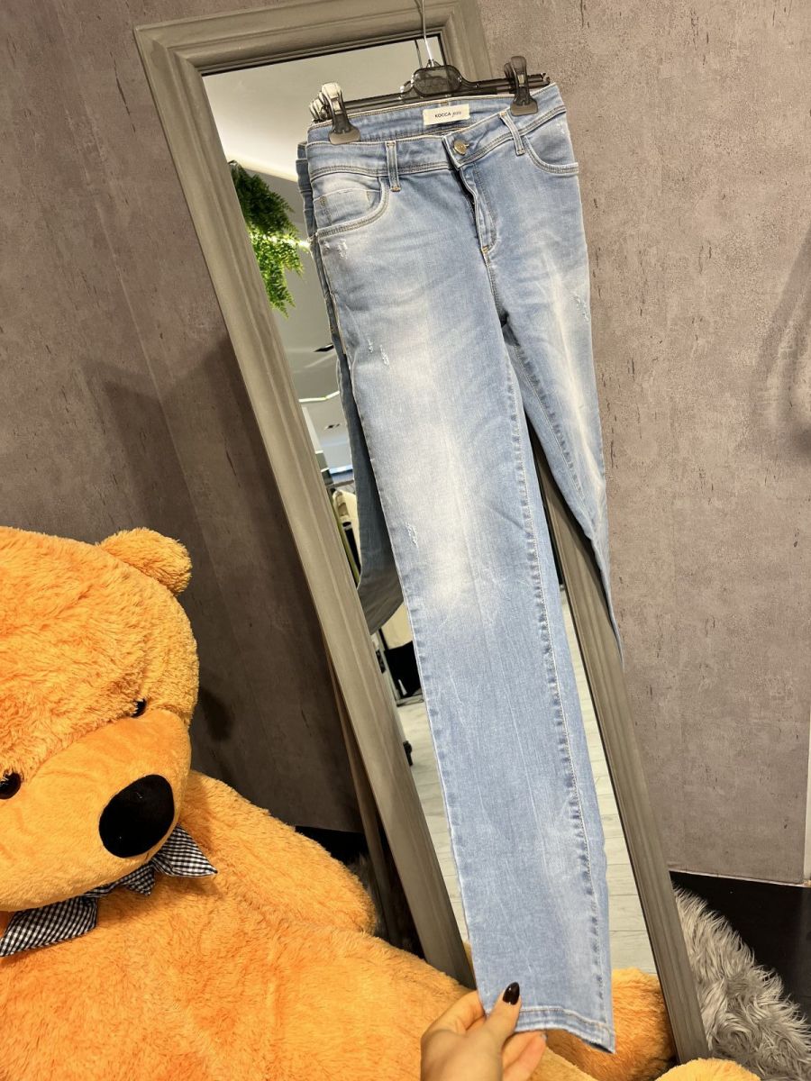 Jeans skinny azzurro