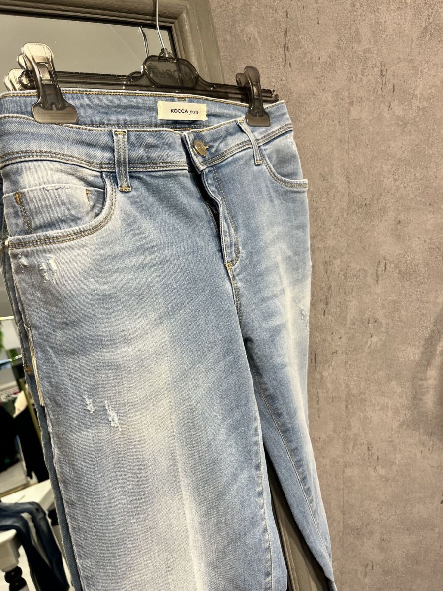 Jeans skinny azzurro