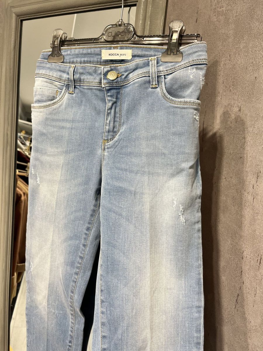 Jeans skinny azzurro