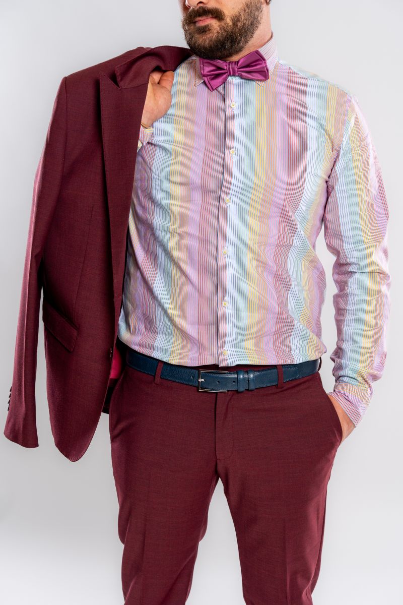 MANUEL RITZ- Camicia multicolor