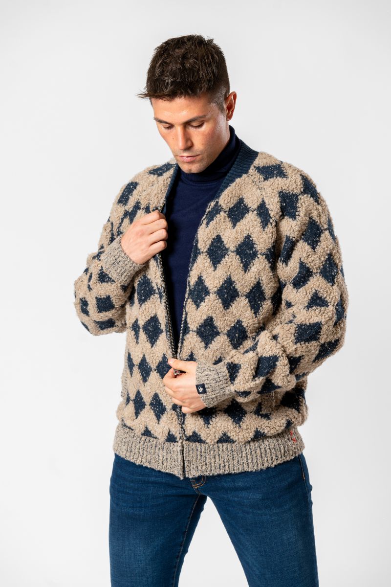 SCOTCH&SODA - Bomber jacquard