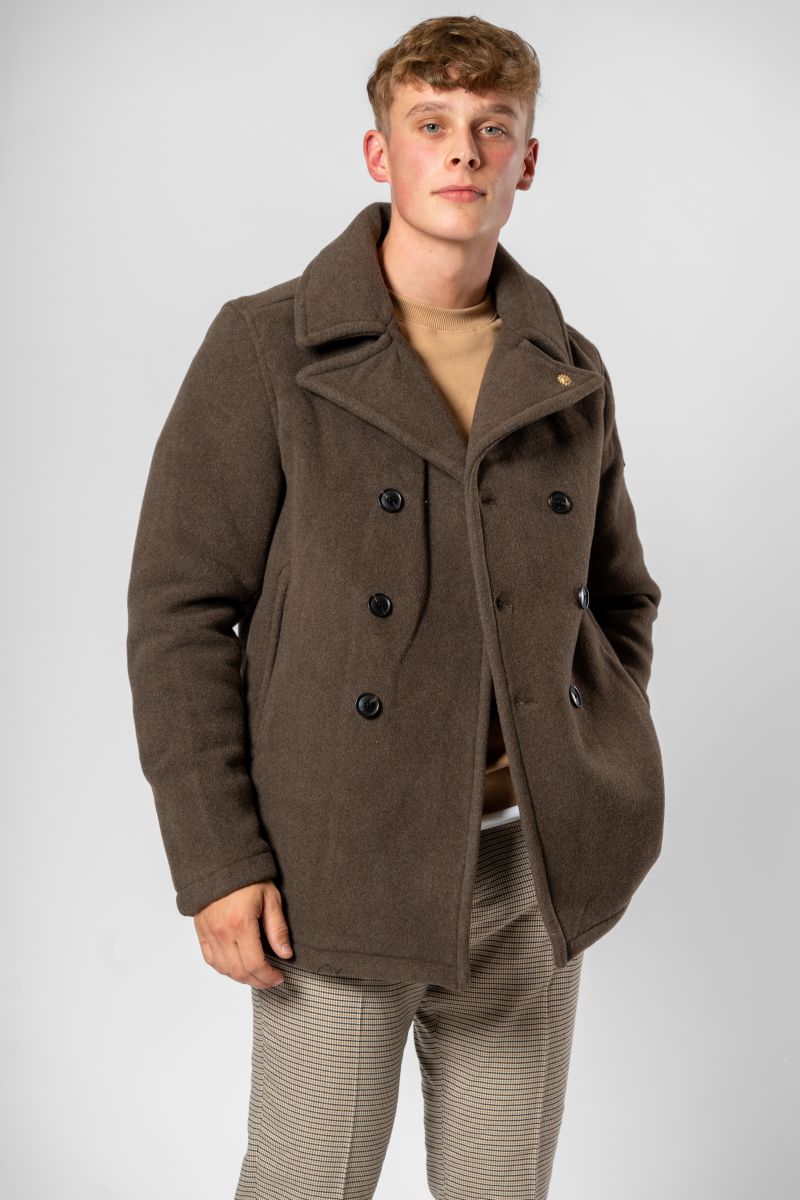 SCOTCH&SODA - Peacoat in morbida lana