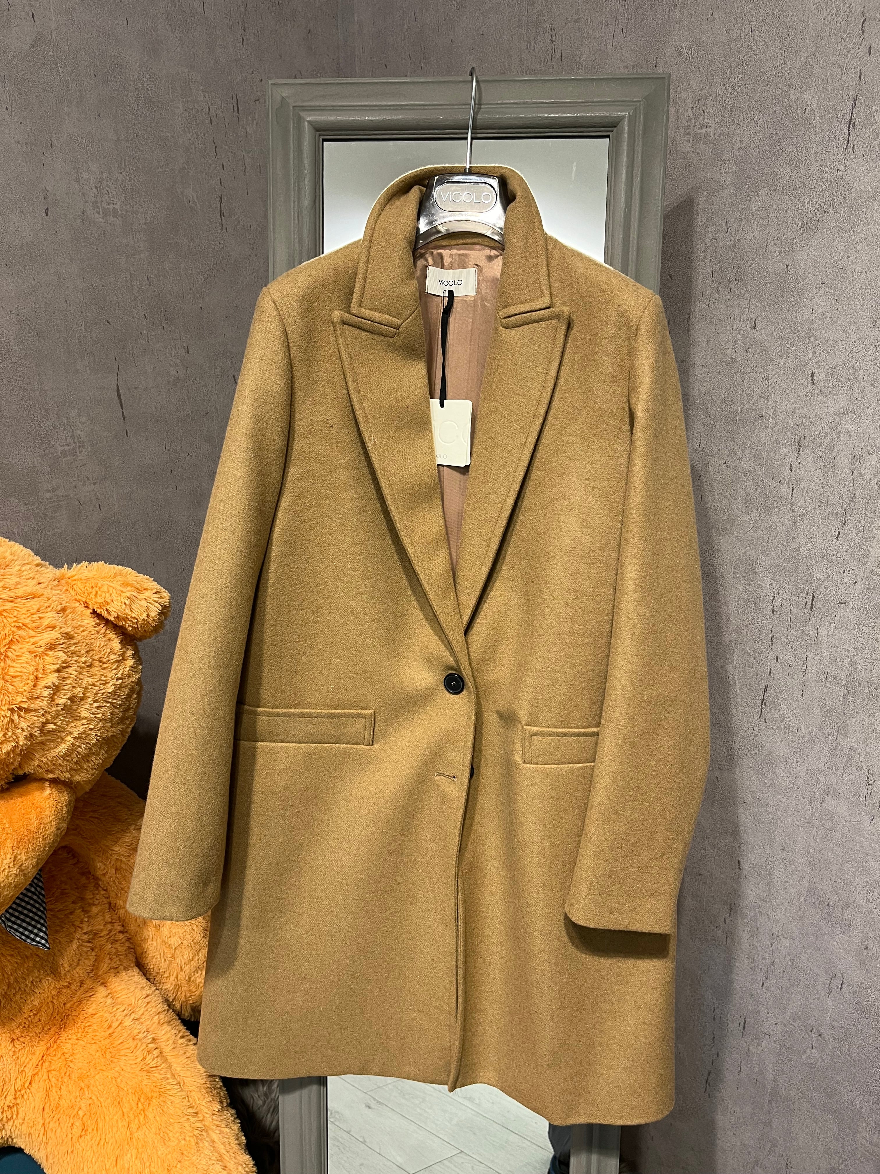 Cappotto beige