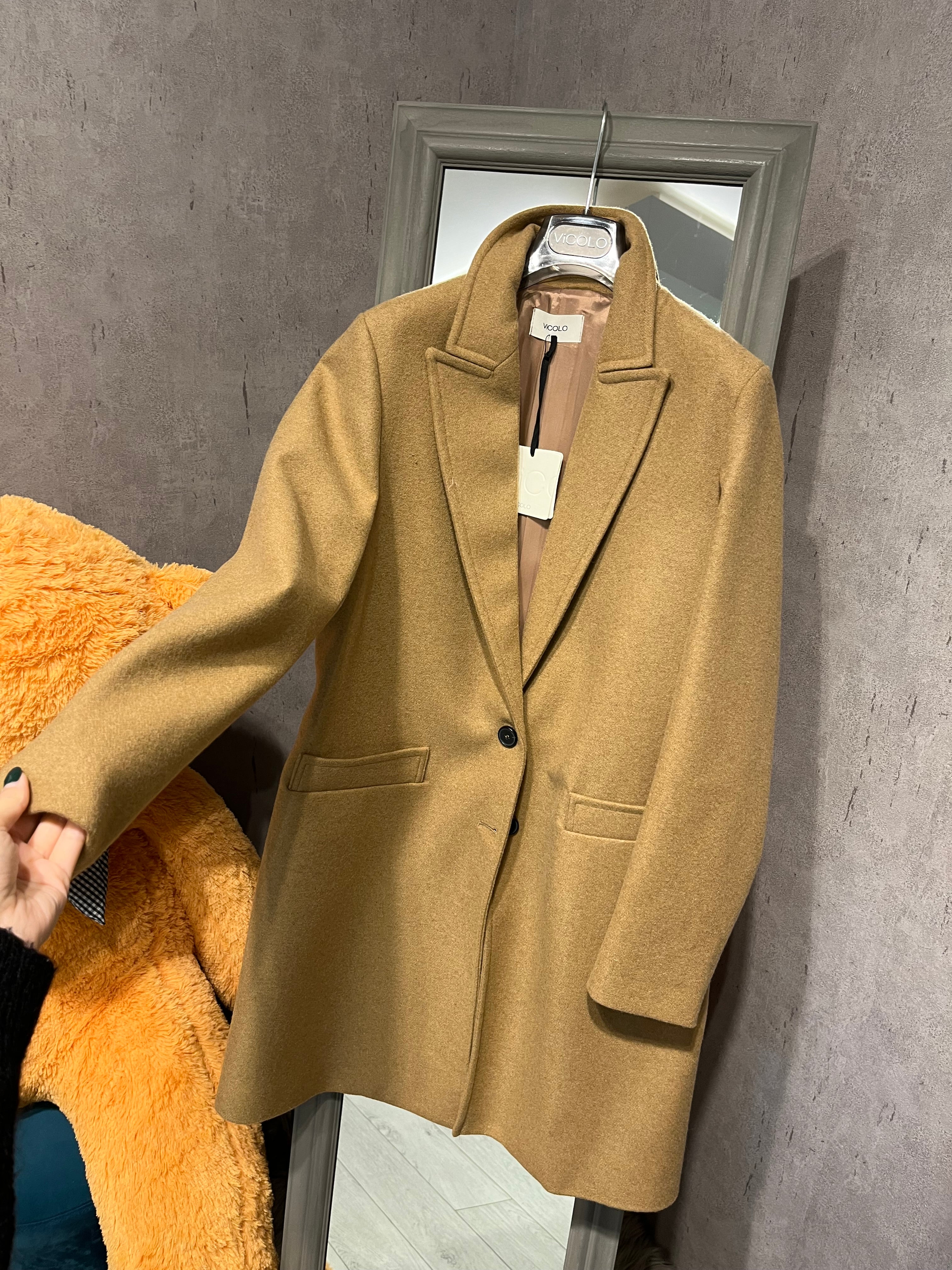 Cappotto beige